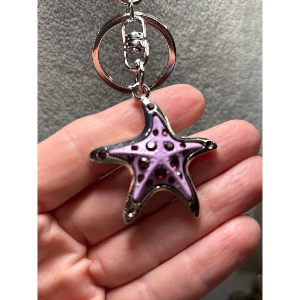 #10. Starfish Bag Charm Keyring